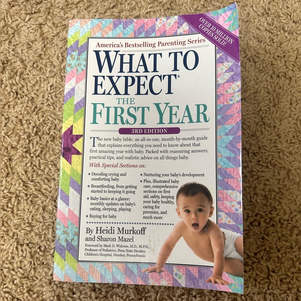 What to expect book - baby’s first year